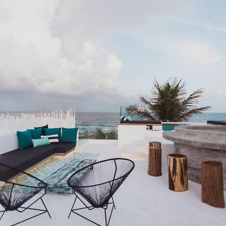 Tulum Beachfront Villa I'Ik By Casa Xuul Тулум Екстериор снимка