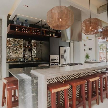 Tulum Beachfront Villa I'Ik By Casa Xuul Тулум Екстериор снимка