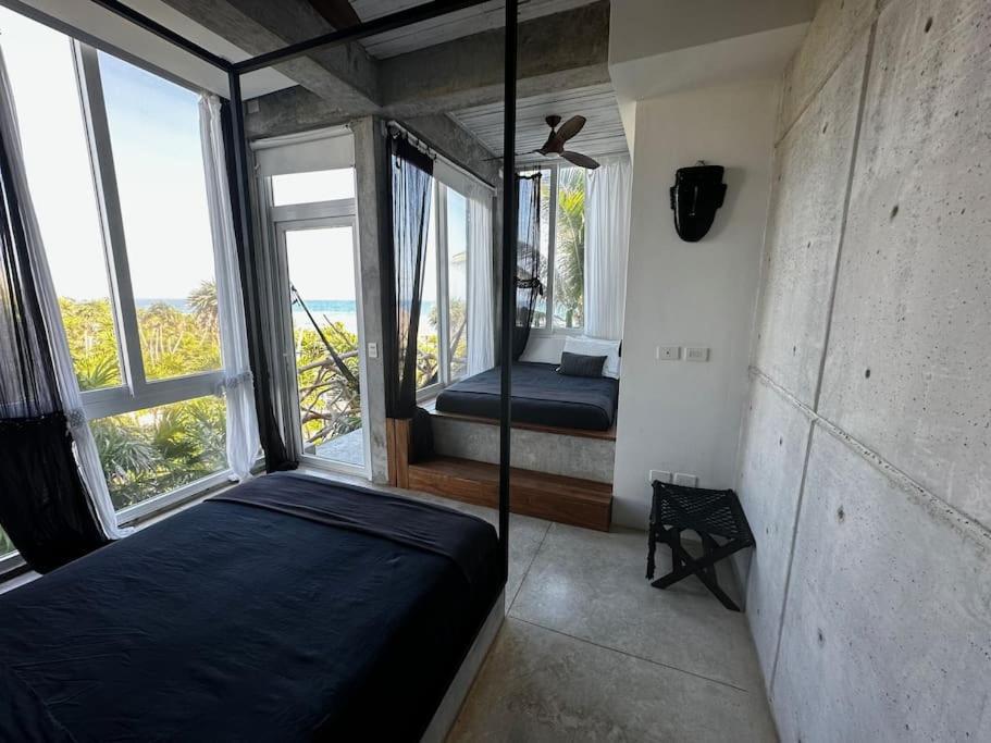 Tulum Beachfront Villa I'Ik By Casa Xuul Тулум Екстериор снимка