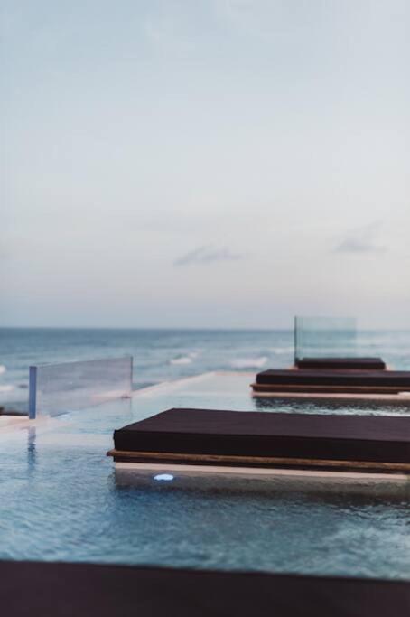 Tulum Beachfront Villa I'Ik By Casa Xuul Тулум Екстериор снимка