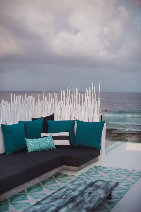 Tulum Beachfront Villa I'Ik By Casa Xuul Тулум Екстериор снимка