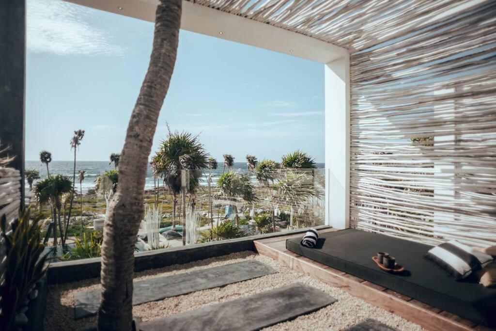 Tulum Beachfront Villa I'Ik By Casa Xuul Тулум Екстериор снимка