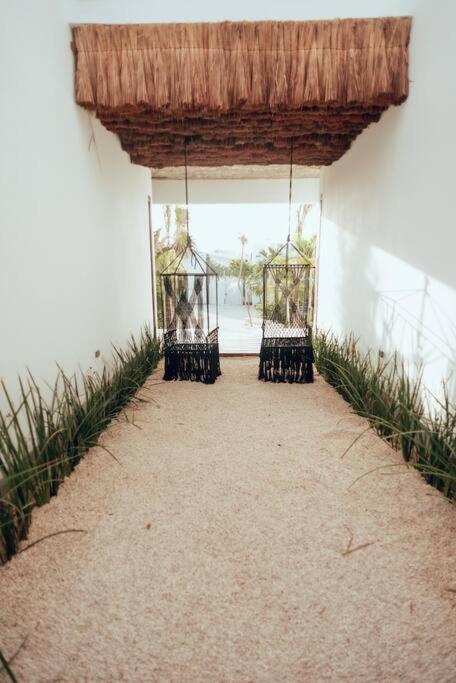 Tulum Beachfront Villa I'Ik By Casa Xuul Тулум Екстериор снимка