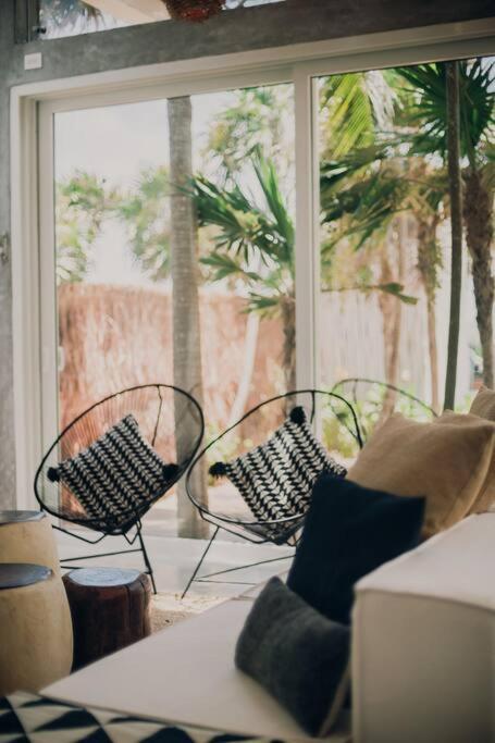 Tulum Beachfront Villa I'Ik By Casa Xuul Тулум Екстериор снимка